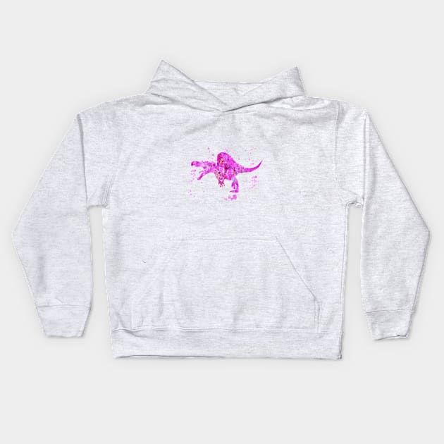 Spinosaurus Kids Hoodie by RosaliArt